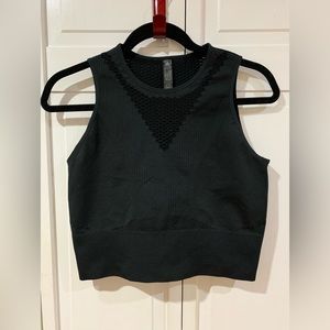 Adidas cropped tank top